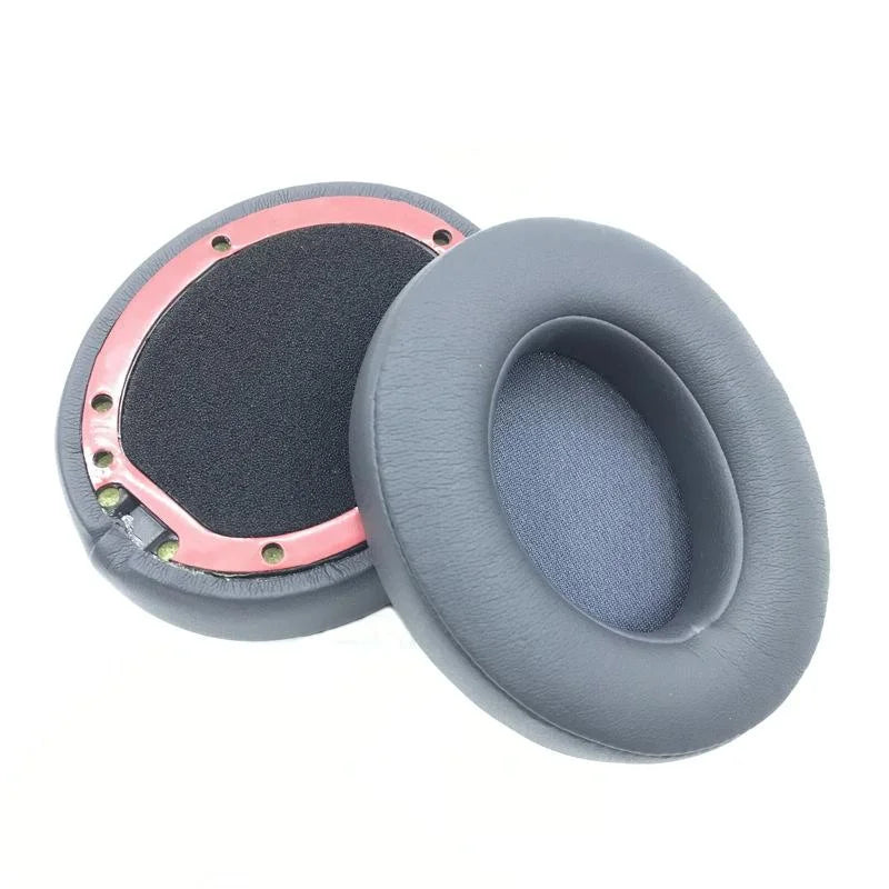 2-Pack Soft Leather Headphone Covers For Beats Studio 2 / 3 - Gray-1915197636286222342