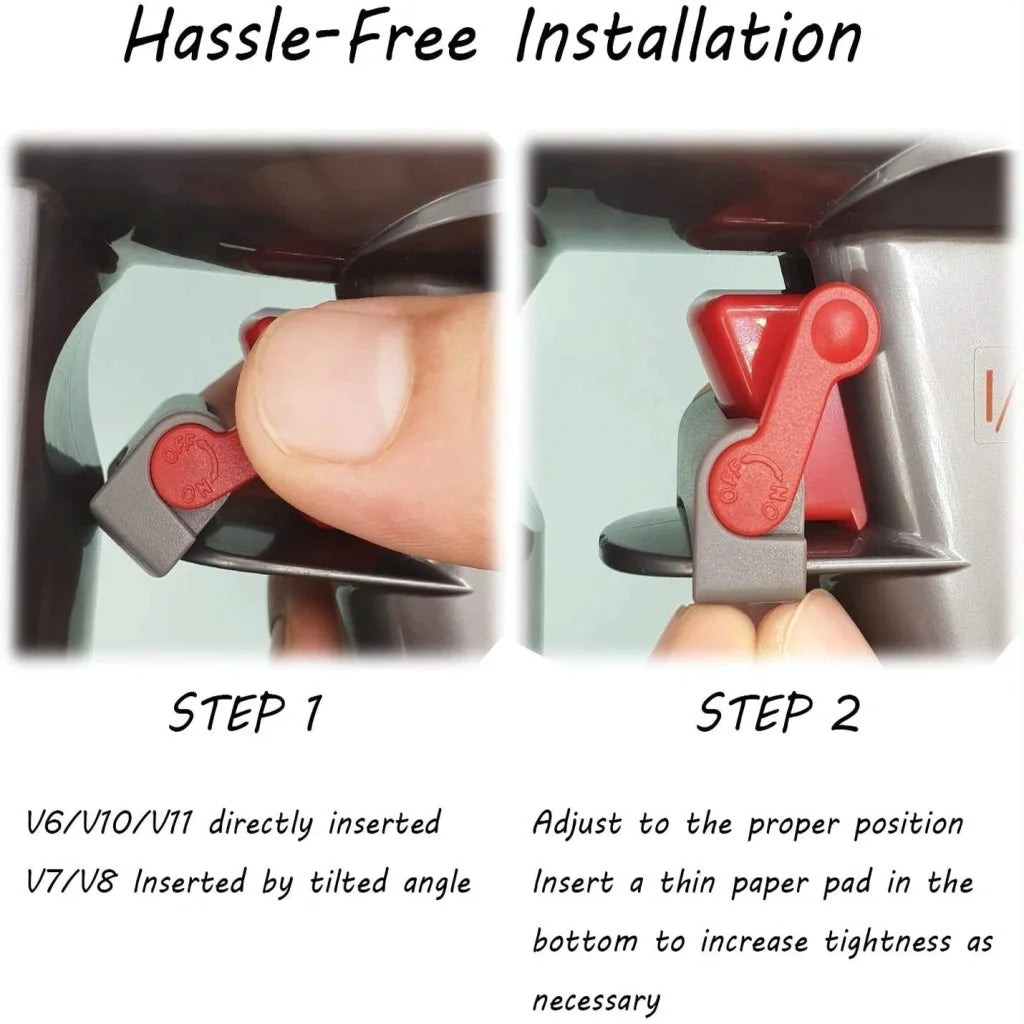 2-pack Trigger Lock for Dyson V6-v11 Power Buttons