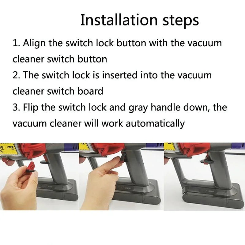 2-Pack Vacuum Cleaner Switch Buckle For Dyson V6-V11-1915197594586451972