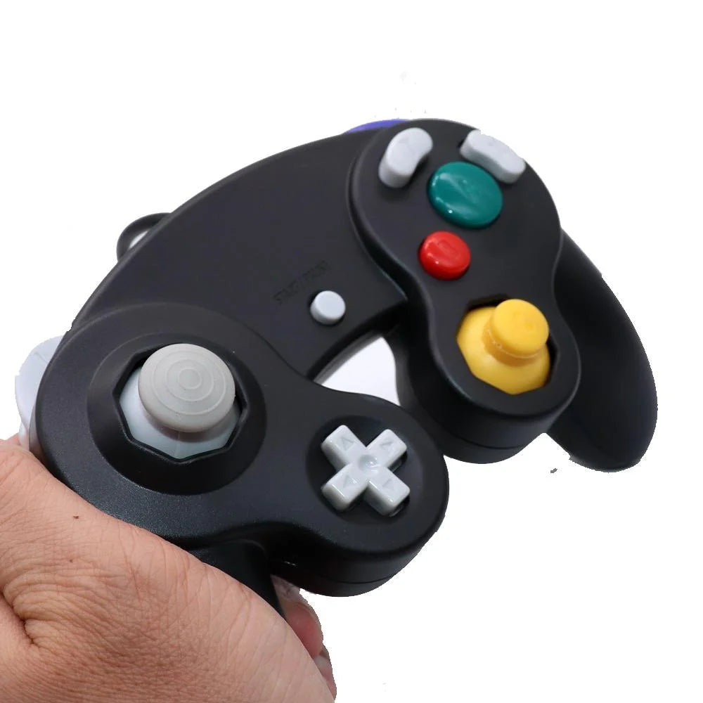 2-Pack Wired Vibrating Game Controller For Nintendo Ngc / Wii - Red-1915197806017122308
