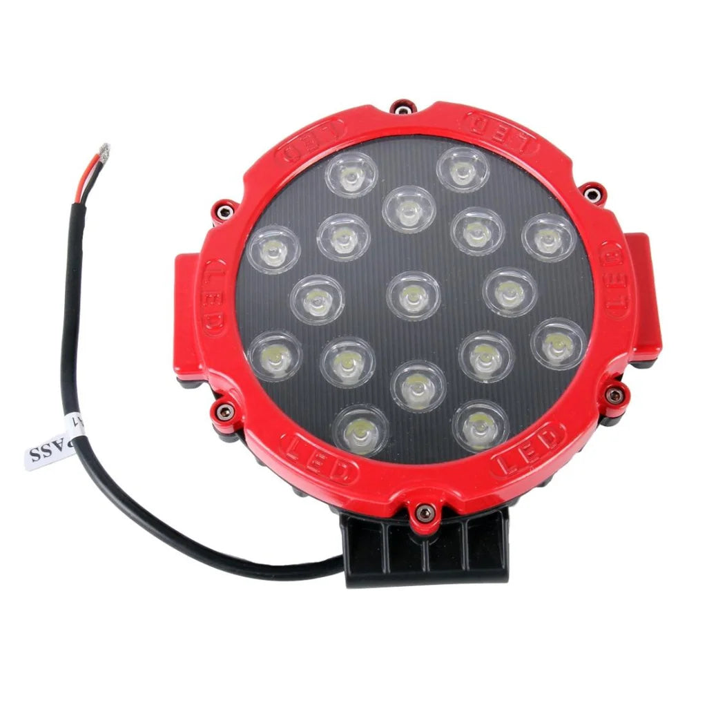 2 Pcs 3500Lm 6500K White Light 17 Led Waterproof Car Boat