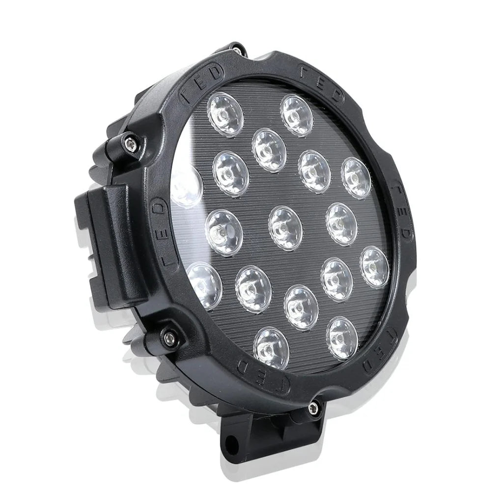 2 Pcs 3500Lm 6500K White Light 17 Led Waterproof Car Boat