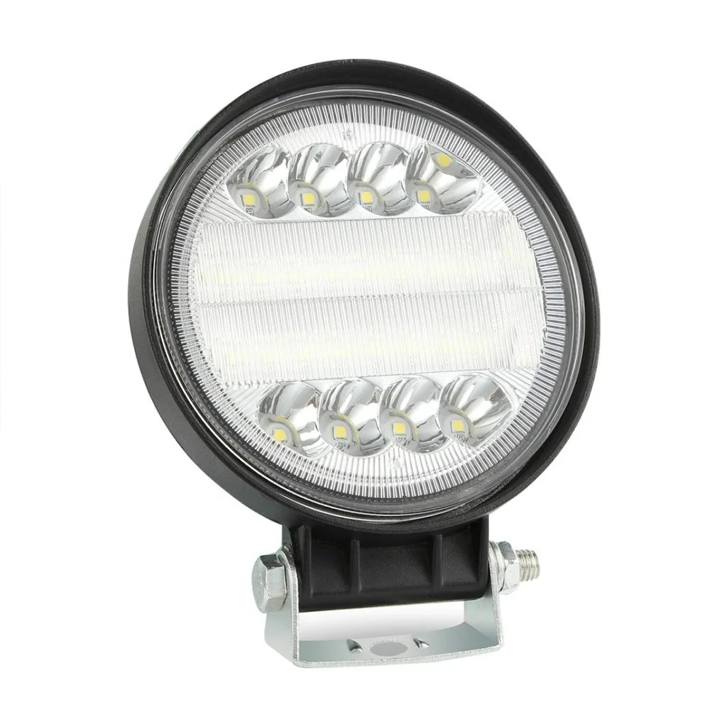 2 Pcs 4 Inch 15W Spot / Flood Light White Light Round