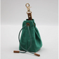 2-PCS Aqua Clip-On Canvas Dog Treat Pouch - Portable
