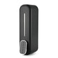 2 Pcs Black Modern Wall-Mounted Press Soap Dispenser