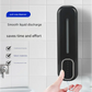 2 Pcs Black Modern Wall-Mounted Press Soap Dispenser