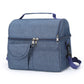2 Pcs Blue Premium Double Layer Insulated Lunch Bag - 8.4L