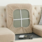 2 Pcs Brown Elegant Polyester Sofa Cover - Full Protection