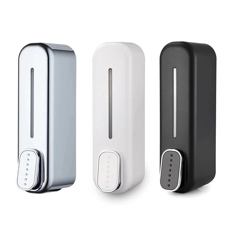 2 Pcs Gold Modern Wall-Mounted Press Soap Dispenser - 300ml