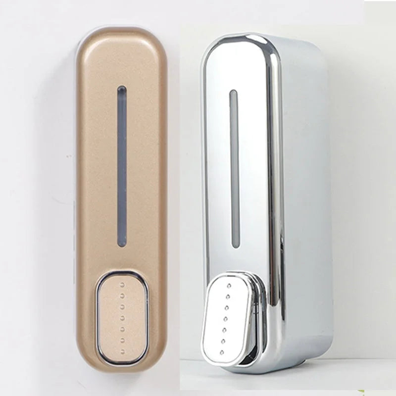 2 Pcs (Gold + Silver) Modern Wall-Mounted Press Soap