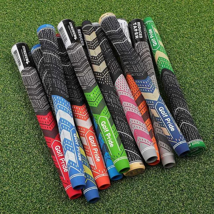 2 Pcs Green Standard MCC PLUS4 Golf Grip - Standard Rubber