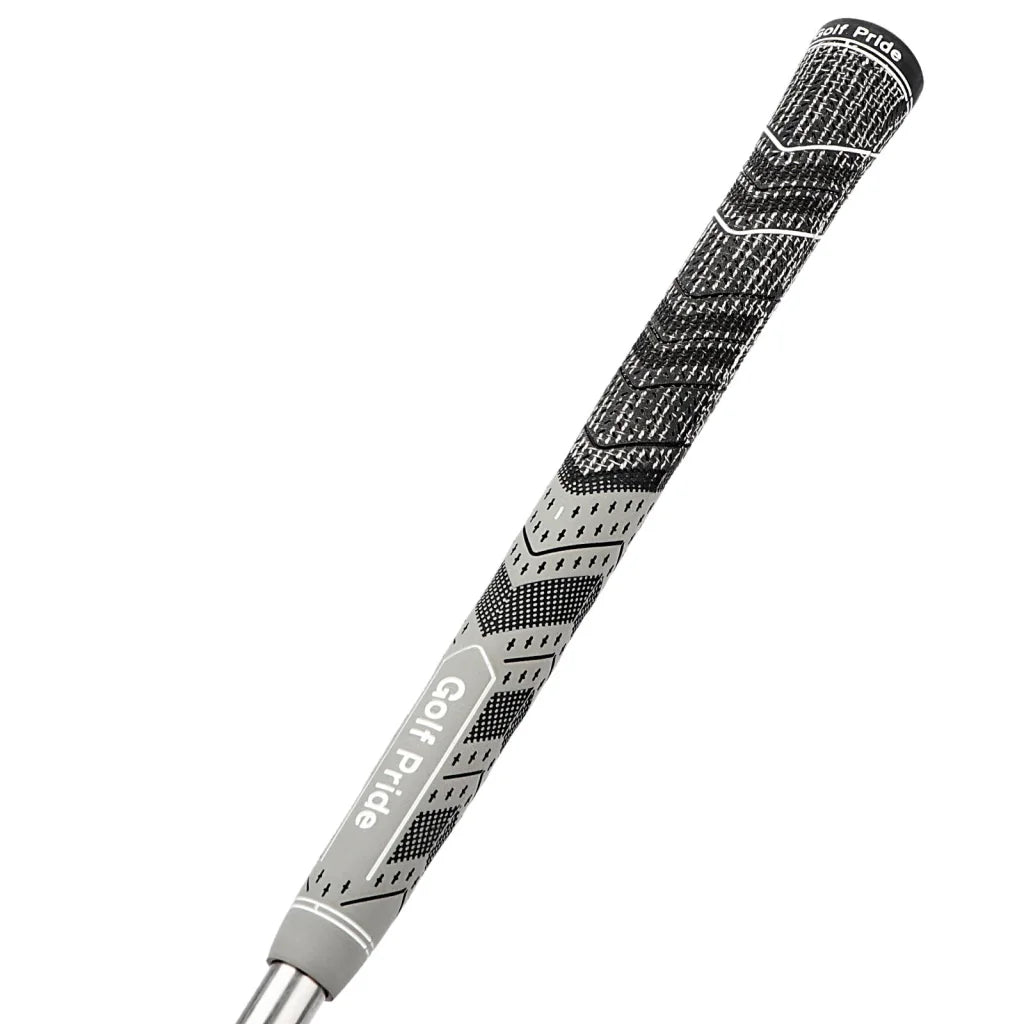 2 Pcs Grey MCC PLUS4 Midsize Golf Grip - Rubber and Cotton