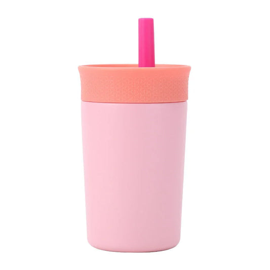 Set Of Two Pink 12oz Insulated