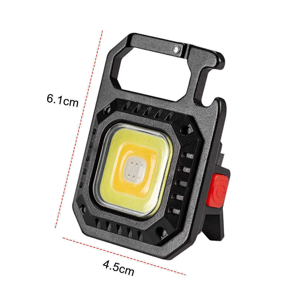 2 pcs Rectangle Mini flashlight for outdoor