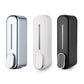 2 Pcs Silver Modern Wall-Mounted Press Soap Dispenser
