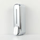 2 Pcs Silver Modern Wall-Mounted Press Soap Dispenser