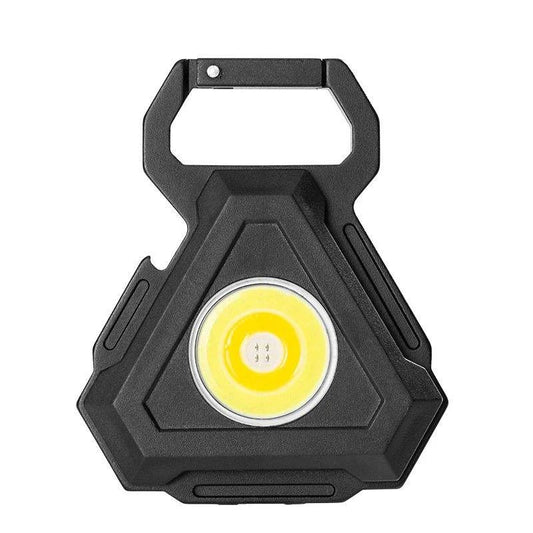 2 pcs Triangle Mini flashlight for outdoor and self-defense