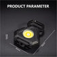 2 pcs Triangle Mini flashlight for outdoor and self-defense