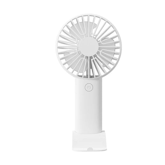 2 PCS White Portable USB Fan - 3 Speed Settings - Perfect