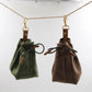 2-PCS Yellow Clip-On Canvas Dog Treat Pouch - Portable