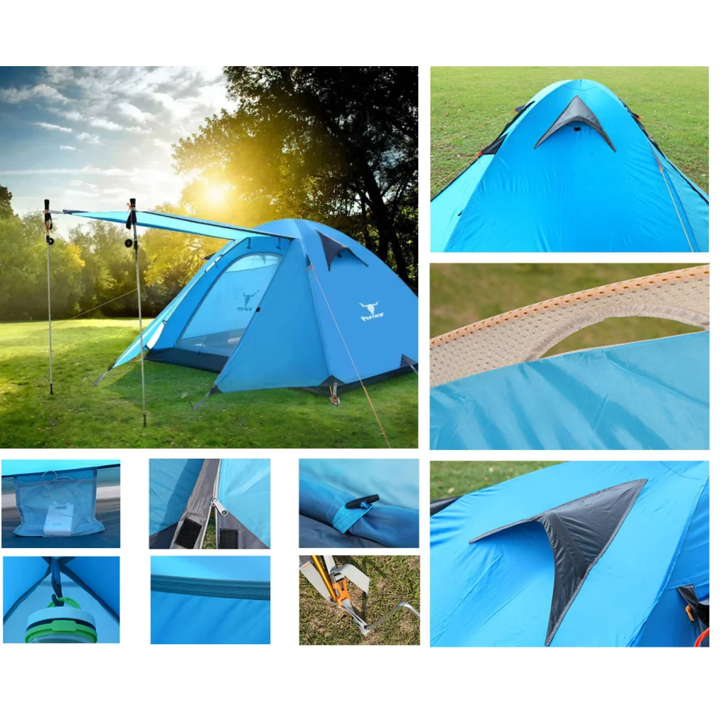 2 Person Portable Outdoor Lightweight Cycling Hiking