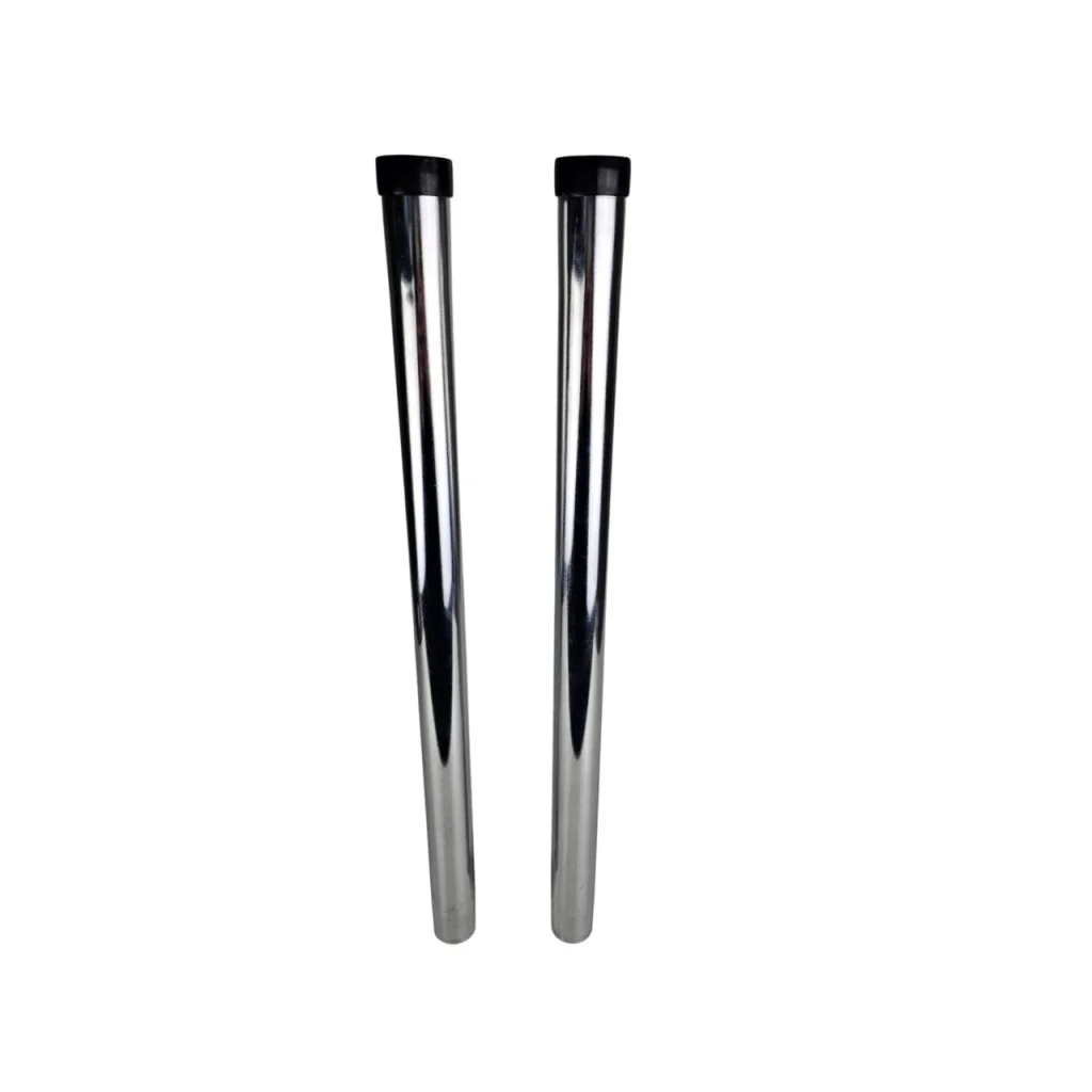 2 Piece Chrome Rods for 32mm Vacuum Cleaners backpacks