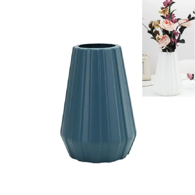 2-piece Plastic Vase for Creative Flower Arrangements