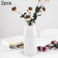 2-piece Plastic Vase Set for Creative Flower Arrangements