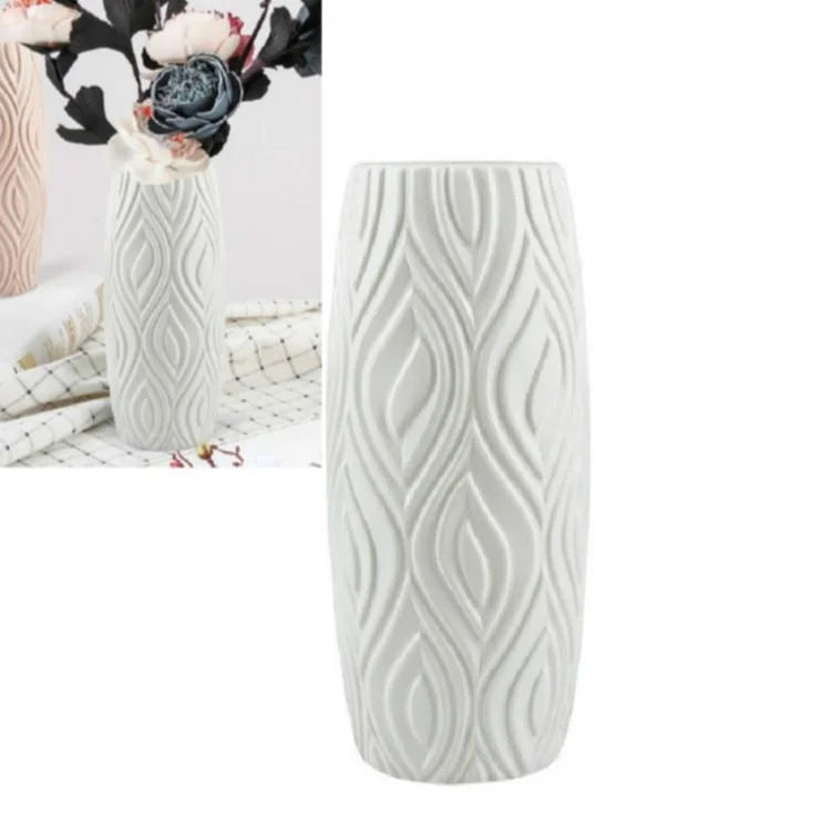 2-piece Plastic Vase Set for Creative Flower Arrangements