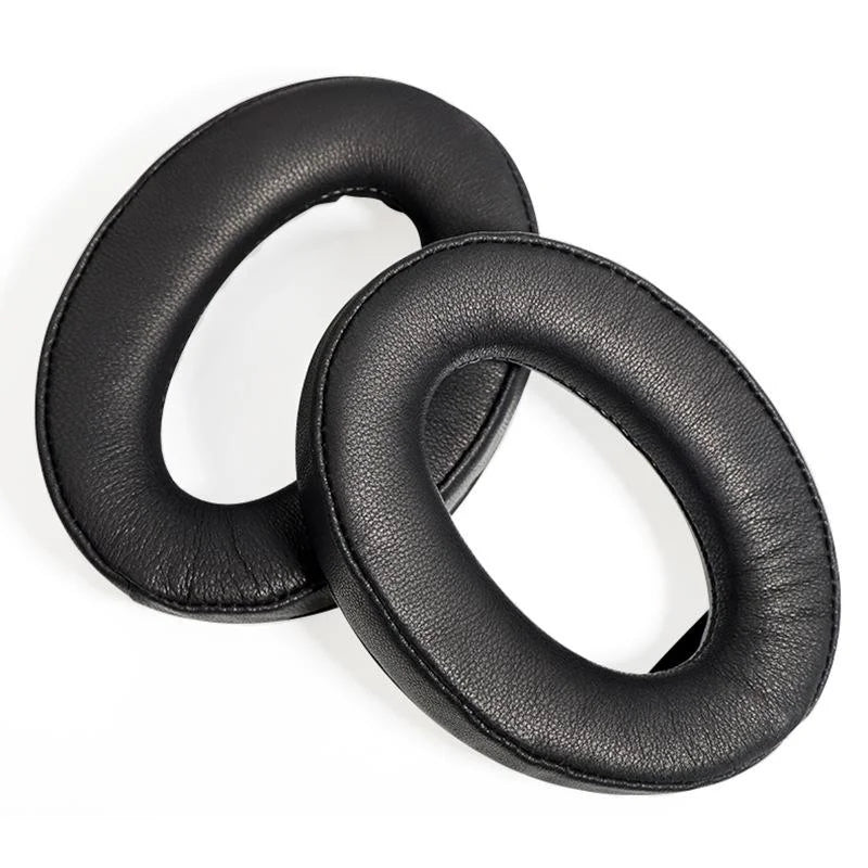 2 Pieces Headset Sponge Covers For Sony Wh-1000Xm2 / Xm3 / Xm4 - Black Protein With Card Buckle-1915198255315161090