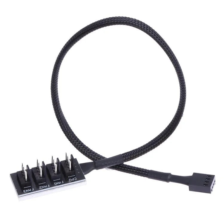 2-Port Pwm Fan Hub For Pc Chassis - A Drag Four