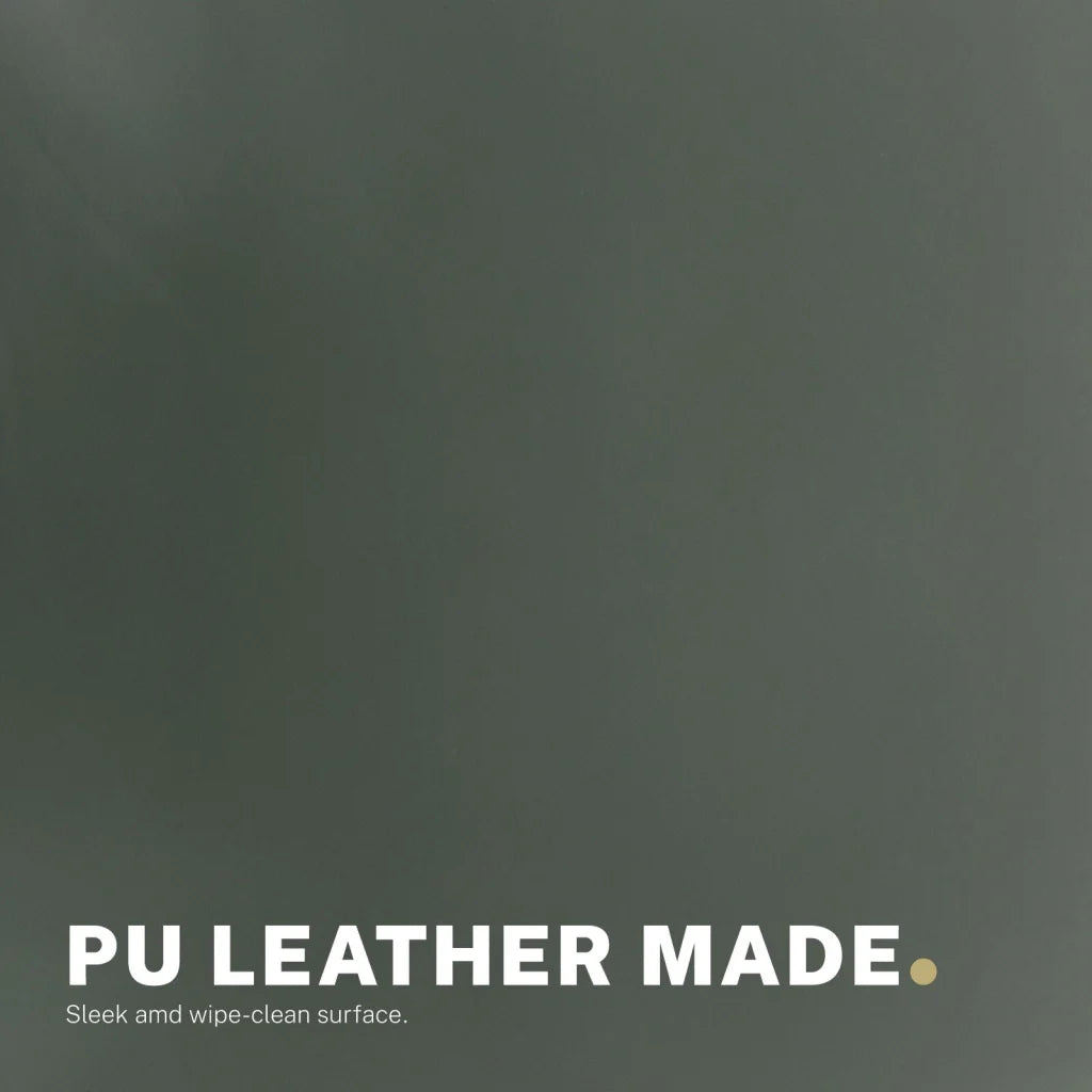 2 Set Office Desk Chair - PU Leather Home Swivel Chair