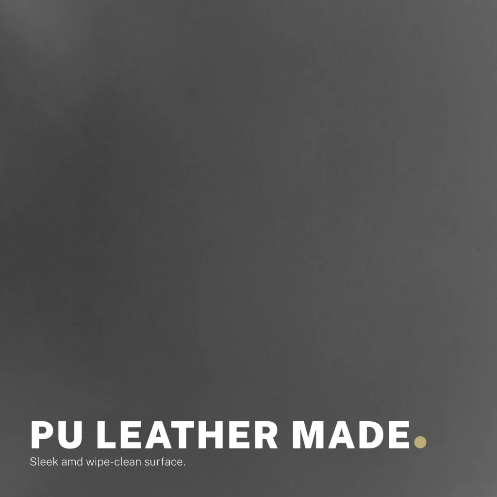 2 Set Office Desk Chair - PU Leather Home Swivel Chair