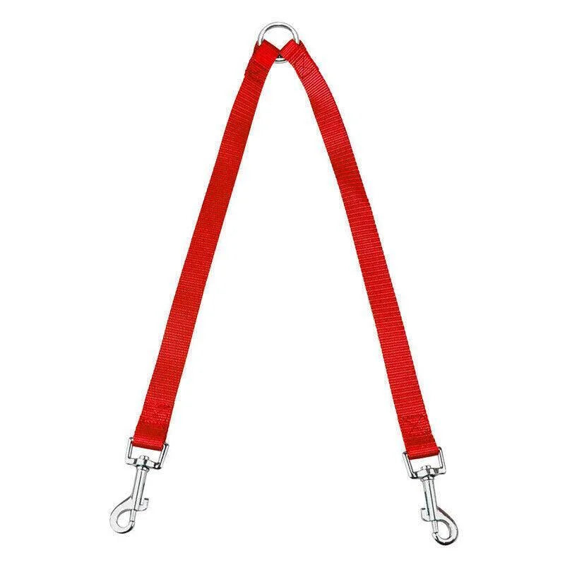 2 Way Double Dual Dog Leash Walk 2 Dogs With One Lead