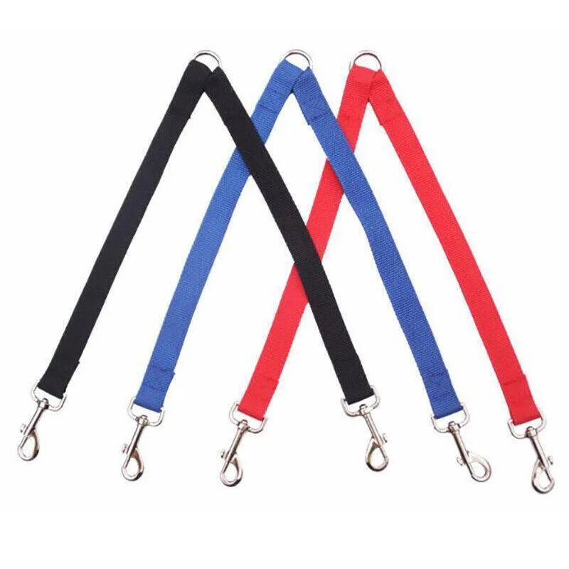 2 Way Double Dual Dog Leash Walk 2 Dogs With One Lead