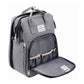 Bo Peep Nappy Changing Backpacks with Fold Out Mat Insulated Pockets Travel Grey