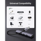 20805 USB 3.0 4-Port Hub with USB-C Power Port