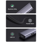 20805 USB 3.0 4-Port Hub with USB-C Power Port