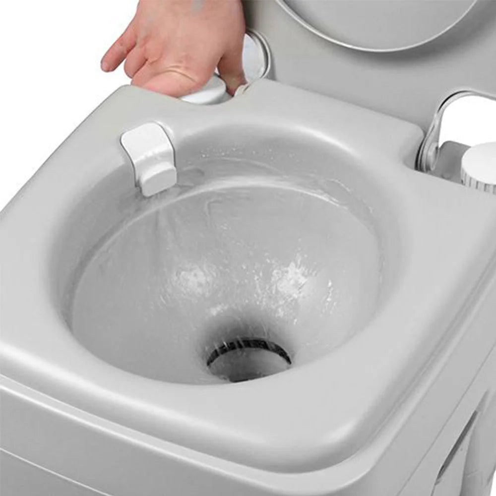 20L Outdoor Portable Camping Toilet 50 Flush - Outdoor