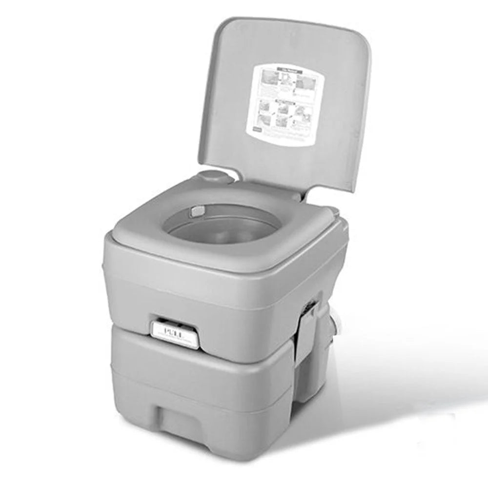 20L Outdoor Portable Camping Toilet 50 Flush - Outdoor