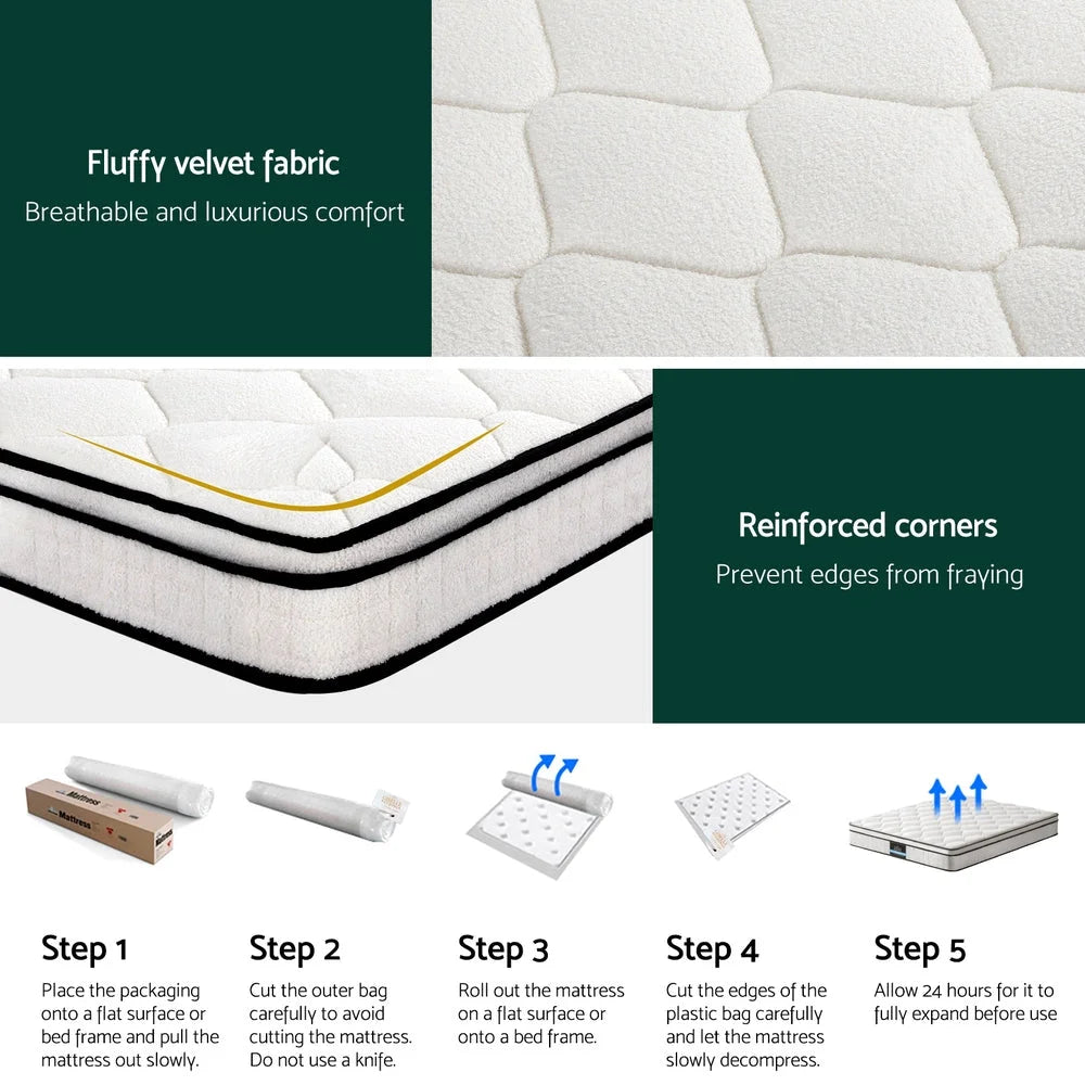 22cm Giselle Mattress Double Size furniture mattresses 194