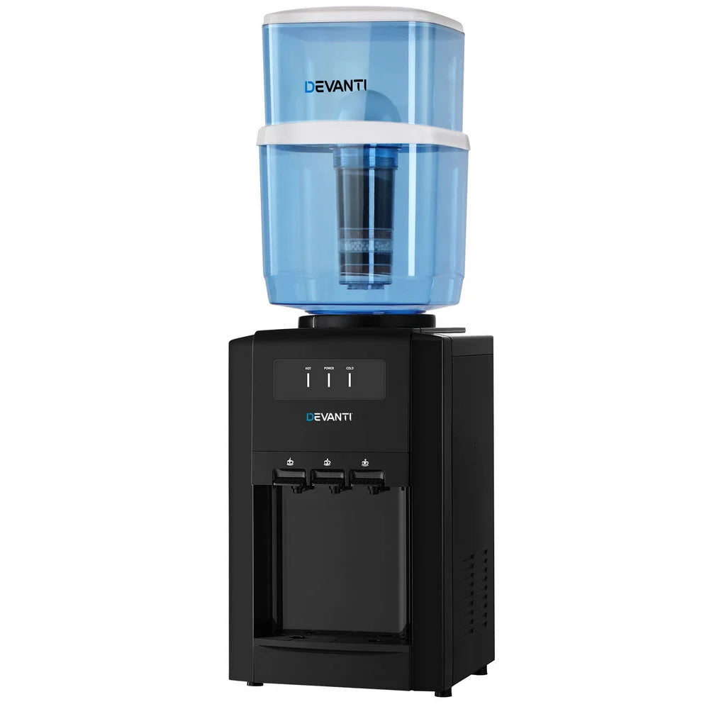 22L Devanti Water Cooler Dispenser Bench Top 3