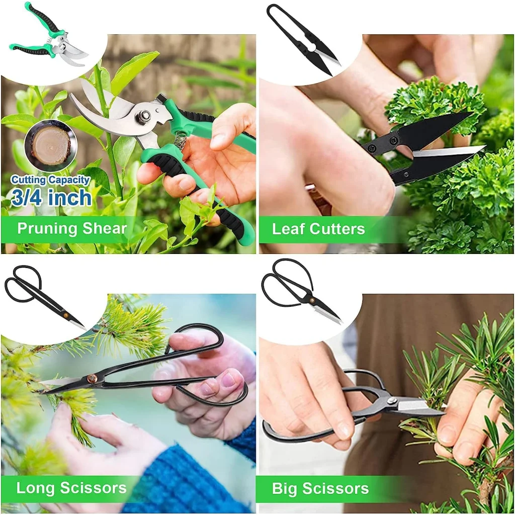 24-Piece Bonsai Tree Tool Kit for Gardening Starters –