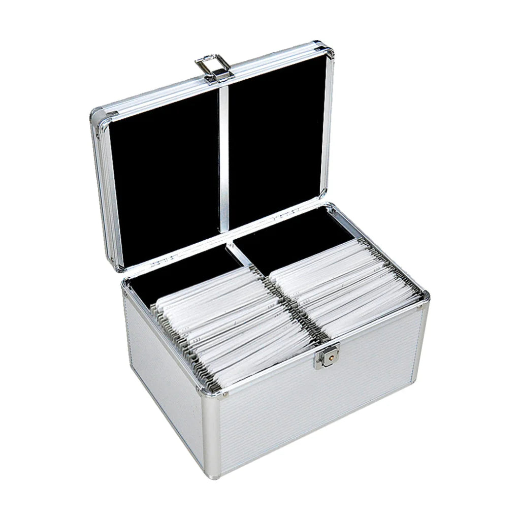 240 Discs Aluminium CD DVD Cases