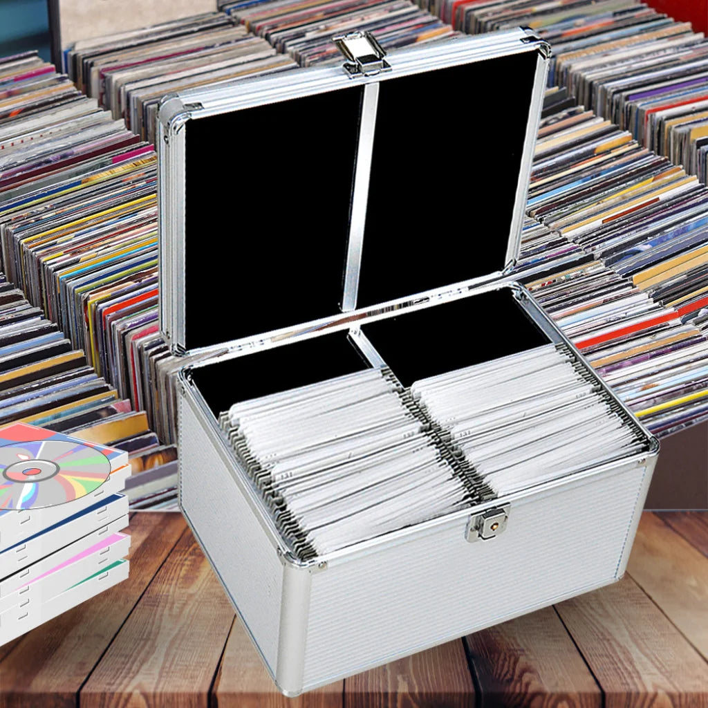 240 Discs Aluminium CD DVD Cases Bluray 984