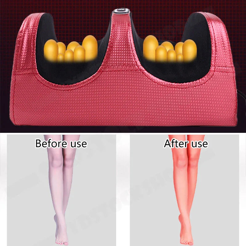 24W Electric Foot Massager with Infrared Therapy & Timer AC