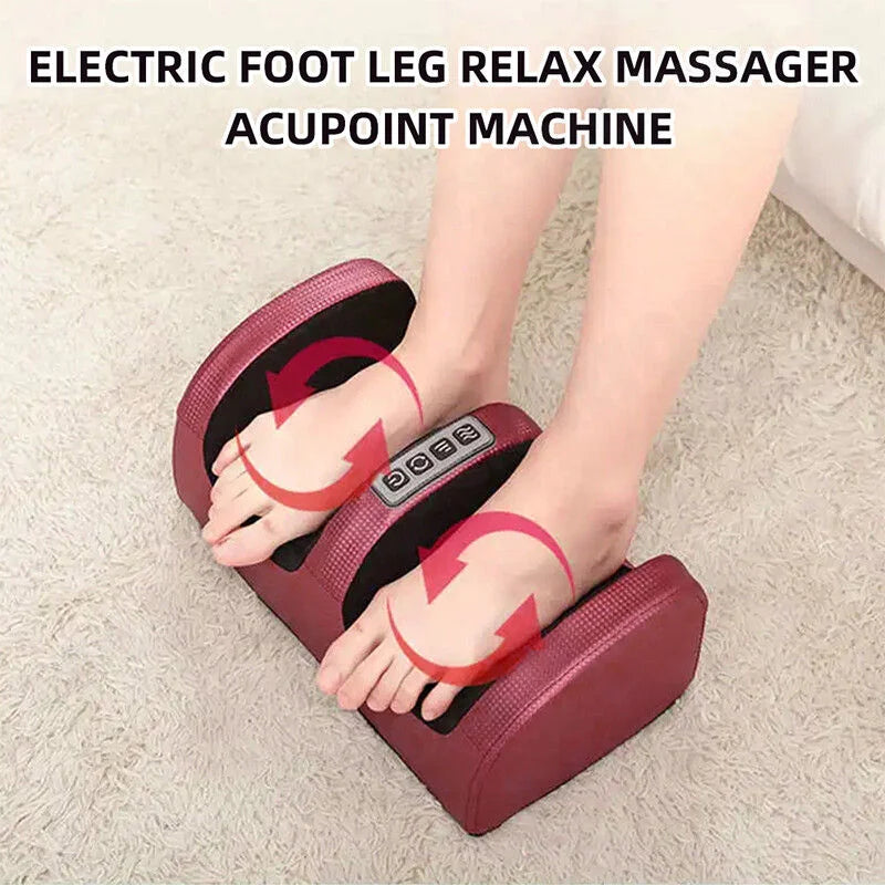 24W Electric Foot Massager with Infrared Therapy & Timer AC