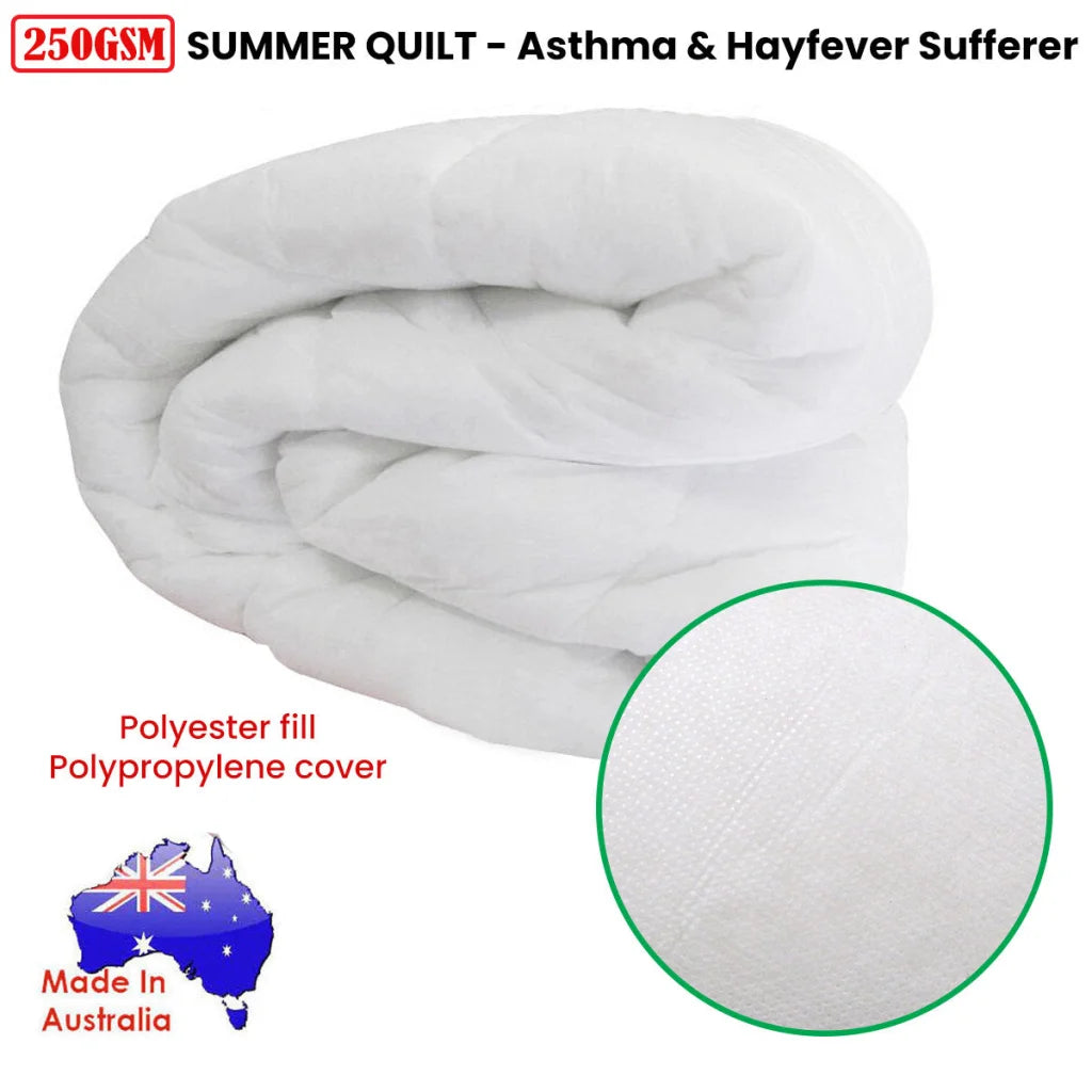 250GSM Australian Made Summer Quilt Single - Home & Garden
