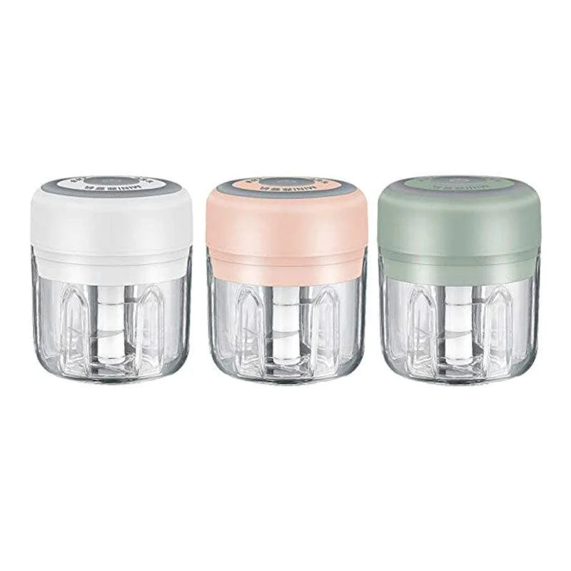250Ml Usb Rechargeable Mini Food Garlic Grinder Electric