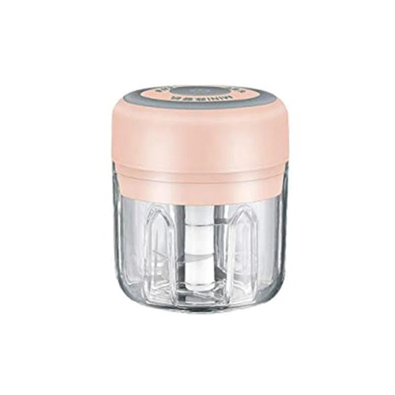 250Ml Usb Rechargeable Mini Food Garlic Grinder Electric
